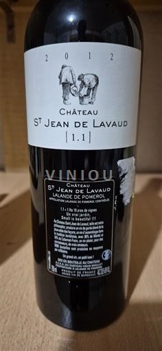 Bordeaux Lalande-de-Pomerol Château St Jean De Lavaud [1.1] 2012